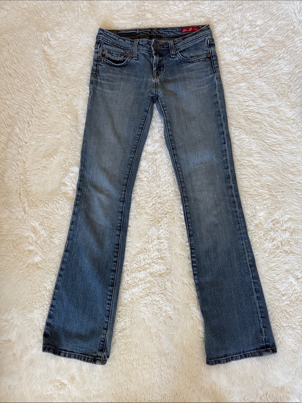 Seven 7 Jeans Women's Light Blue Flare Jeans